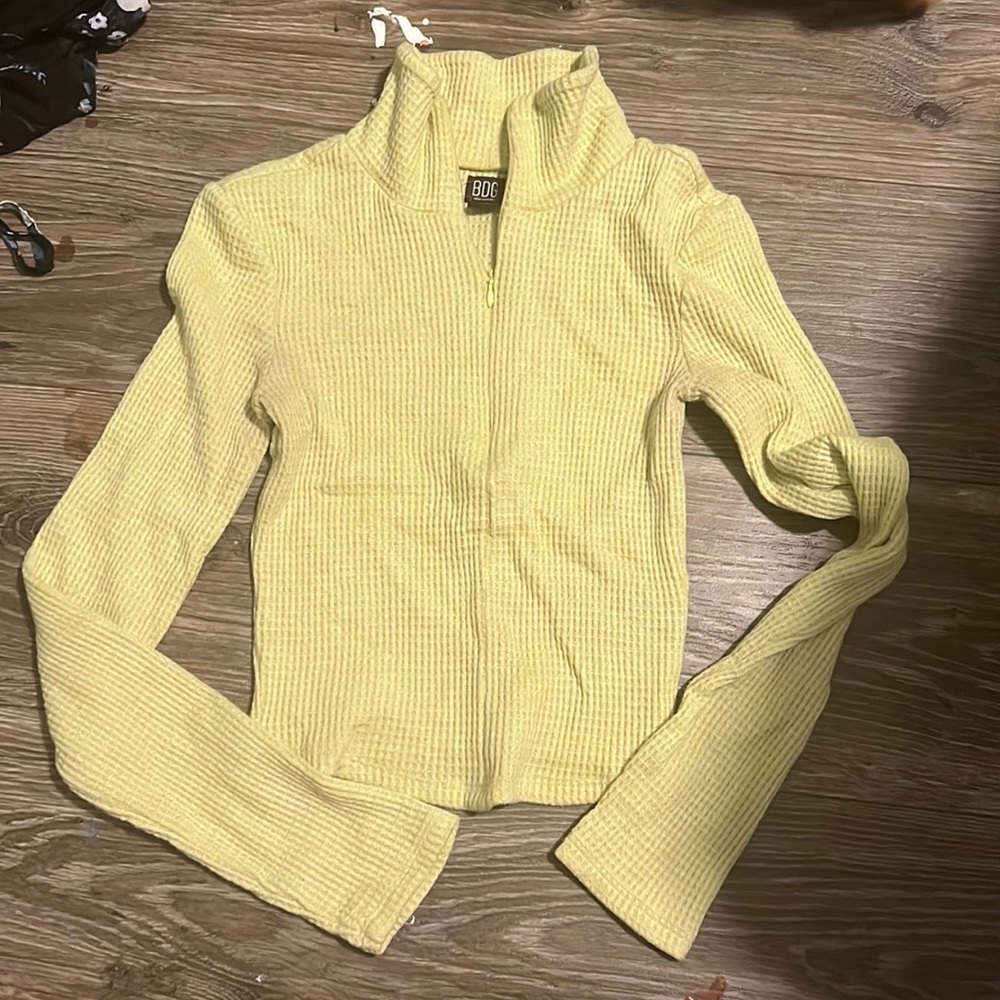 Green waffle urban zip